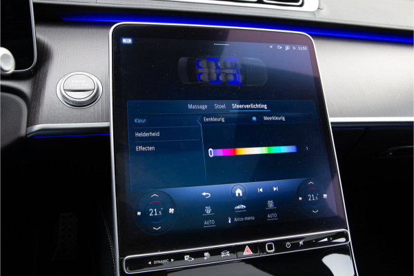 Mercedes-Benz S-Klasse 580 e 4MATIC Lang AMG Premium, Designo Matzwart, Massage, Achterasbesturing, Airmatic