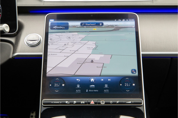 Mercedes-Benz S-Klasse 580 e 4MATIC Lang AMG Premium, Designo Matzwart, Massage, Achterasbesturing, Airmatic