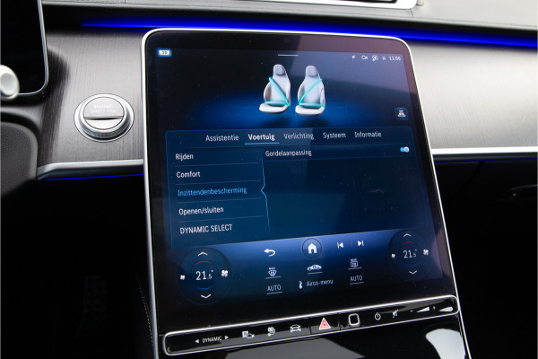 Mercedes-Benz S-Klasse 580 e 4MATIC Lang AMG Premium, Designo Matzwart, Massage, Achterasbesturing, Airmatic