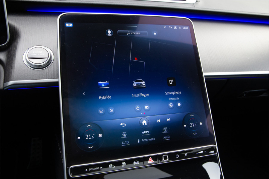 Mercedes-Benz S-Klasse 580 e 4MATIC Lang AMG Premium, Designo Matzwart, Massage, Achterasbesturing, Airmatic