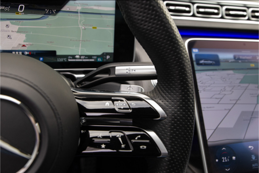 Mercedes-Benz S-Klasse 580 e 4MATIC Lang AMG Premium, Designo Matzwart, Massage, Achterasbesturing, Airmatic