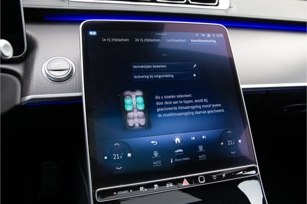 Mercedes-Benz S-Klasse 580 e 4MATIC Lang AMG Premium, Designo Matzwart, Massage, Achterasbesturing, Airmatic