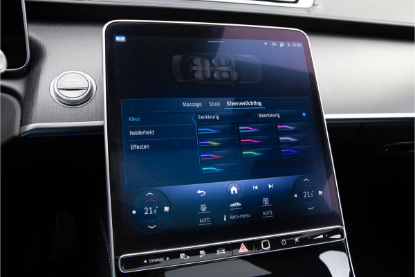 Mercedes-Benz S-Klasse 580 e 4MATIC Lang AMG Premium, Designo Matzwart, Massage, Achterasbesturing, Airmatic