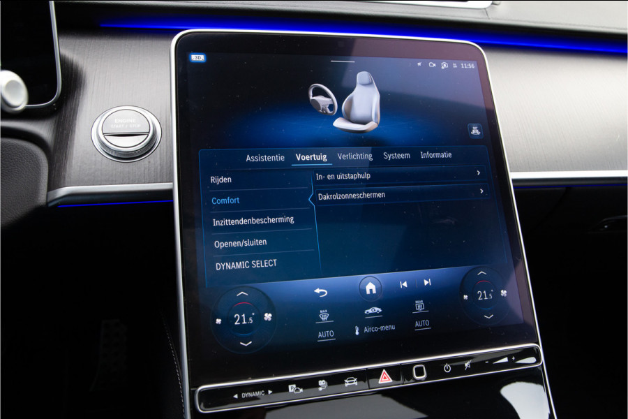 Mercedes-Benz S-Klasse 580 e 4MATIC Lang AMG Premium, Designo Matzwart, Massage, Achterasbesturing, Airmatic