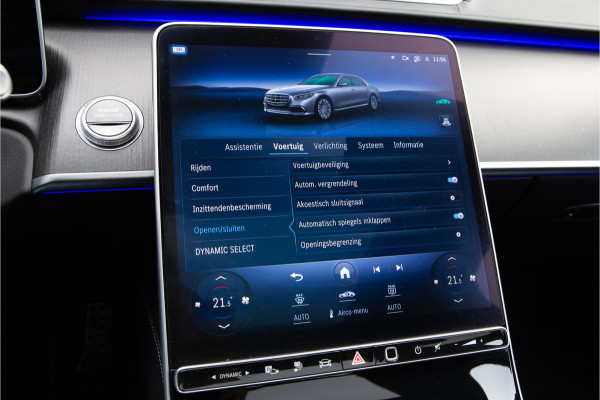 Mercedes-Benz S-Klasse 580 e 4MATIC Lang AMG Premium, Designo Matzwart, Massage, Achterasbesturing, Airmatic