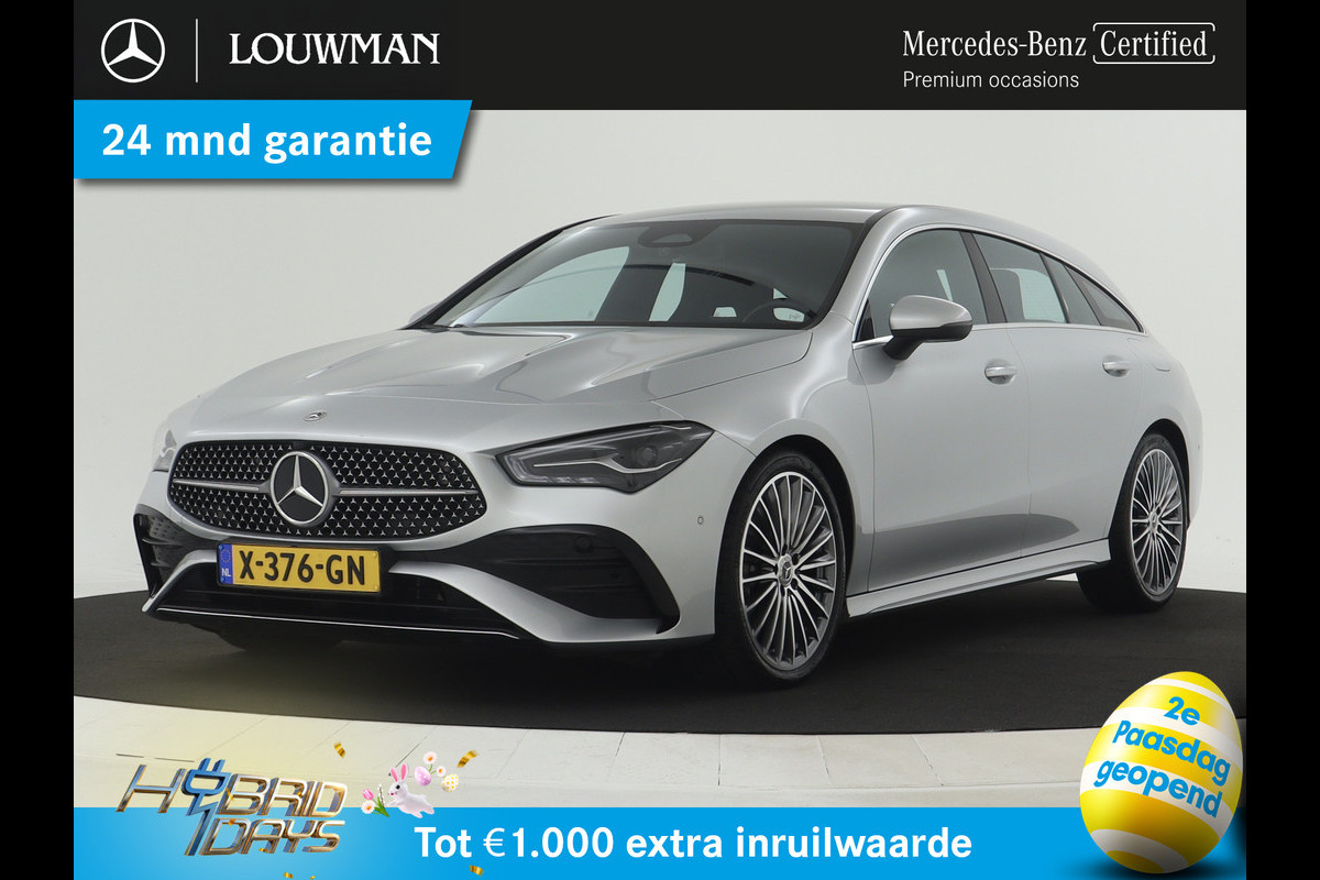 Mercedes-Benz CLA-Klasse shooting brake Shooting Brake 180 AMG Sportpakket | Keyless Go | Sfeerverlichting | Car Play | Stoelverwarming | Parkeerpakket met Camera | Inclusief 24 maanden Mercedes-Benz Certified garantie voor Europa.