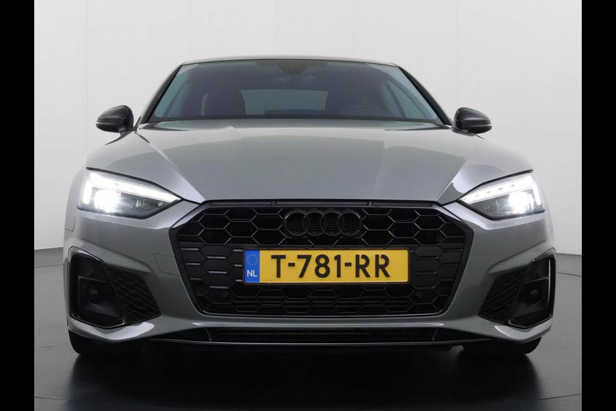 Audi A5 Coupé 40 TFSI S edition | S LINE IN- EN EXTERIEUR | TOPSTAAT! | 20 INCH| LEER| CAMERA| STOELVERWARMING| MATRIX LED| QUANTUM GRIJS