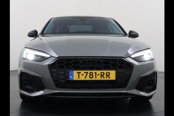 Audi A5 Coupé 40 TFSI S edition | S LINE IN- EN EXTERIEUR | TOPSTAAT! | 20 INCH| LEER| CAMERA| STOELVERWARMING| MATRIX LED| QUANTUM GRIJS