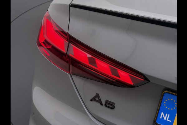 Audi A5 Coupé 40 TFSI S edition | S LINE IN- EN EXTERIEUR | TOPSTAAT! | 20 INCH| LEER| CAMERA| STOELVERWARMING| MATRIX LED| QUANTUM GRIJS