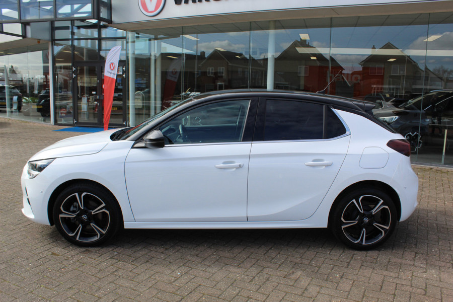 Opel Corsa 1.2-100 pk Turbo GS. Panoramadak, Winterpakket, Cruise Control, Climate Control, Two tone,