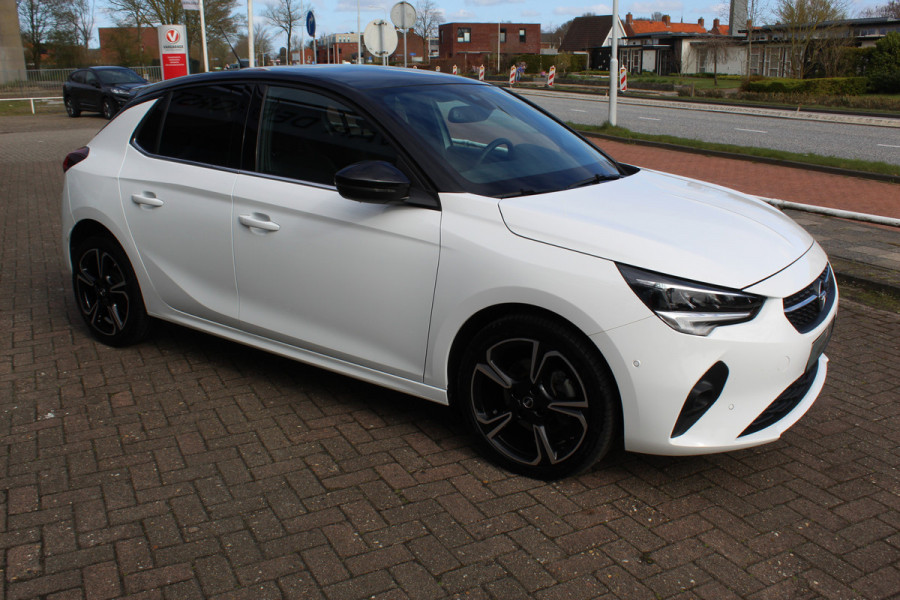 Opel Corsa 1.2-100 pk Turbo GS. Panoramadak, Winterpakket, Cruise Control, Climate Control, Two tone,