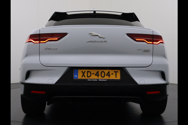 Jaguar I-PACE EV400 pk HSE First Edition 90 kWh AWD Pano-Dak Elektr.+Leer+Memory (Active-Air Suspension-)Luchtvering Matrix-LED Meridian®-Surr Lmv 20" DAB Bluetooth Led Stuur-Stoel-Achterbank-Voorruitverwarming Elek.Achterklep Zeer compleet, nieuwprijs € 106.646,- Origineel Nederlandse Auto
