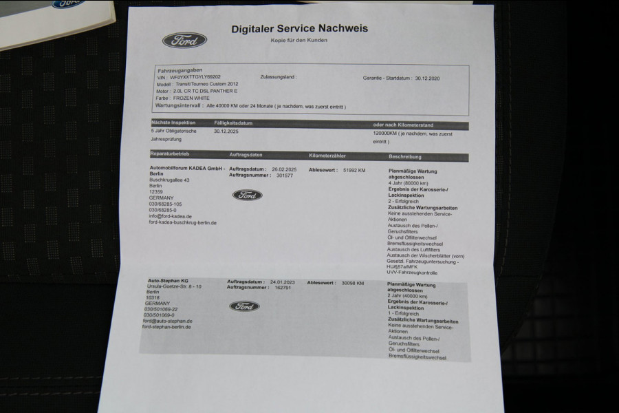 Ford Transit Connect 1.5 EcoBlue L1 Limited / 120PK Automaat / Camera / Stoelverwarming