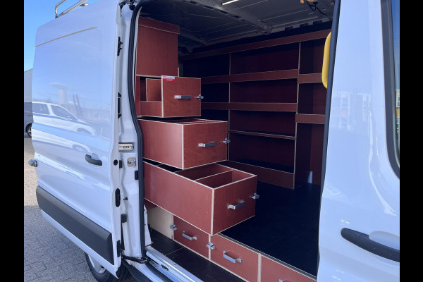 Ford Transit 310 2.0 TDCI L2H2 Trend 130pk | 12 inch SYNC 4 | Trekhaak | Volledig ingericht | Imperiaal | Draadloos Apple Carplay/Android auto | Achteruitrijcamera incl. Downlighter | Digitale Cockpit |