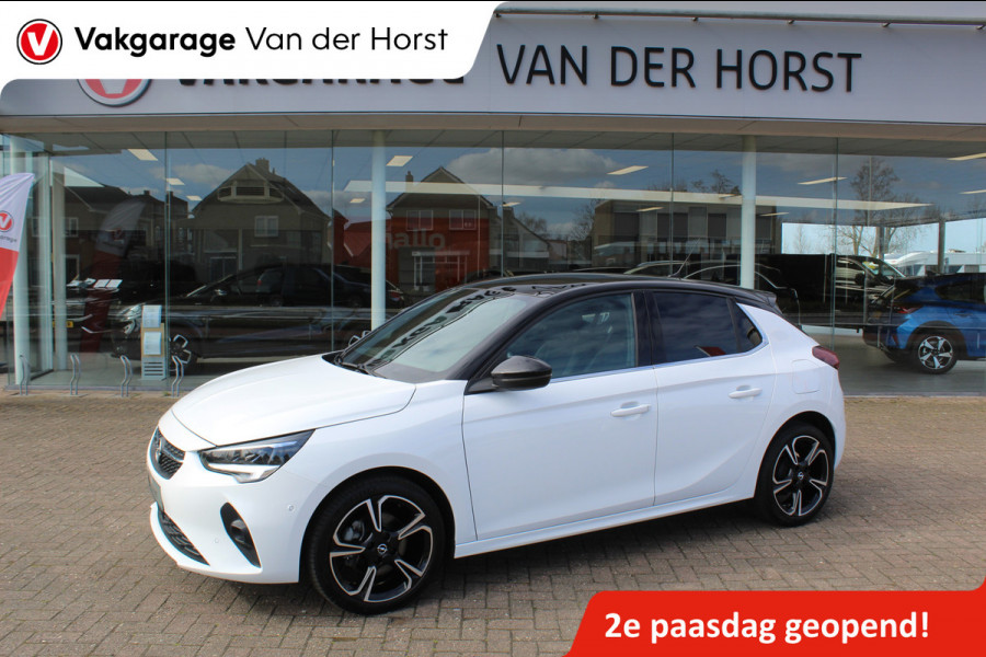 Opel Corsa 1.2-100 pk Turbo GS. Panoramadak, Winterpakket, Cruise Control, Climate Control, Two tone,