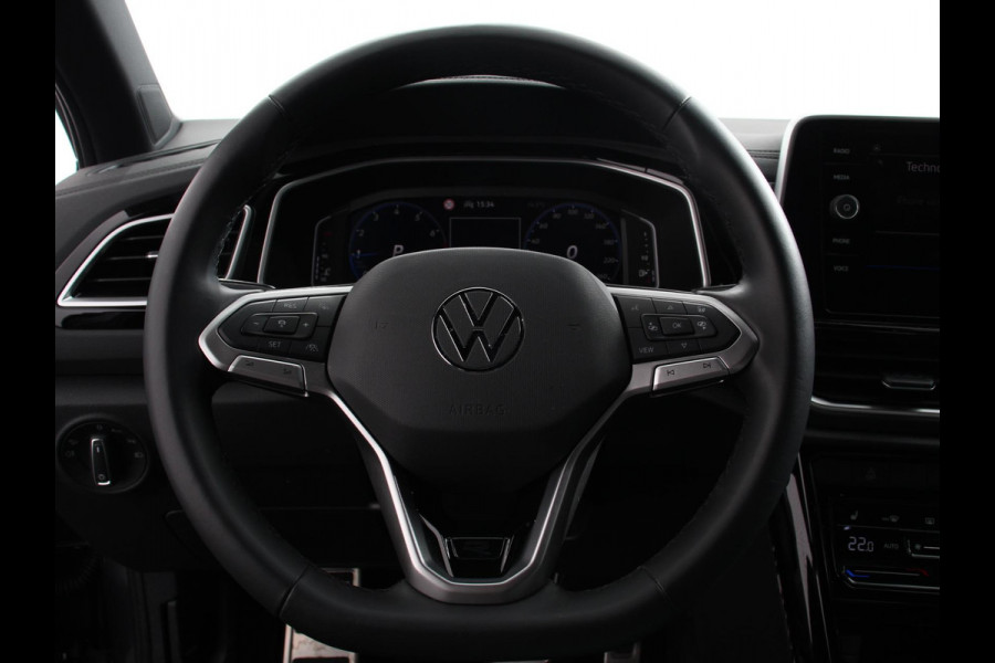 Volkswagen T-Roc 1.5 TSI 150pk DSG R-Line | Navigatie | Apple Carplay/Android Auto | Parkeersensoren | Camera | Adaptive Cruise Control | Elektrische achterklep | Stoel- en stuurverwarming | Climate Control | Ledverlichting | Virtual Cockpit