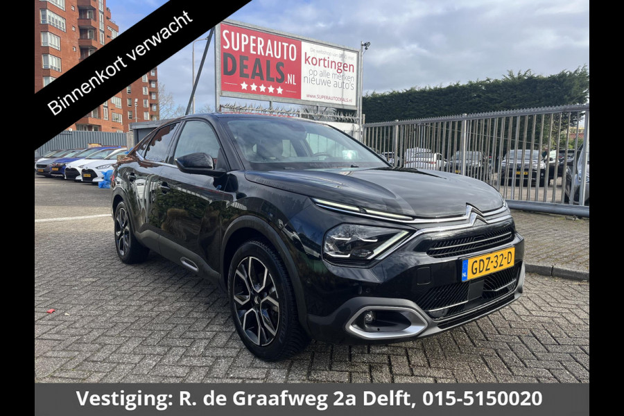 Citroën Ë-C4 X Max 54 kWh LONG RANGE | 97% SOH | PANORAMADAK | LEER