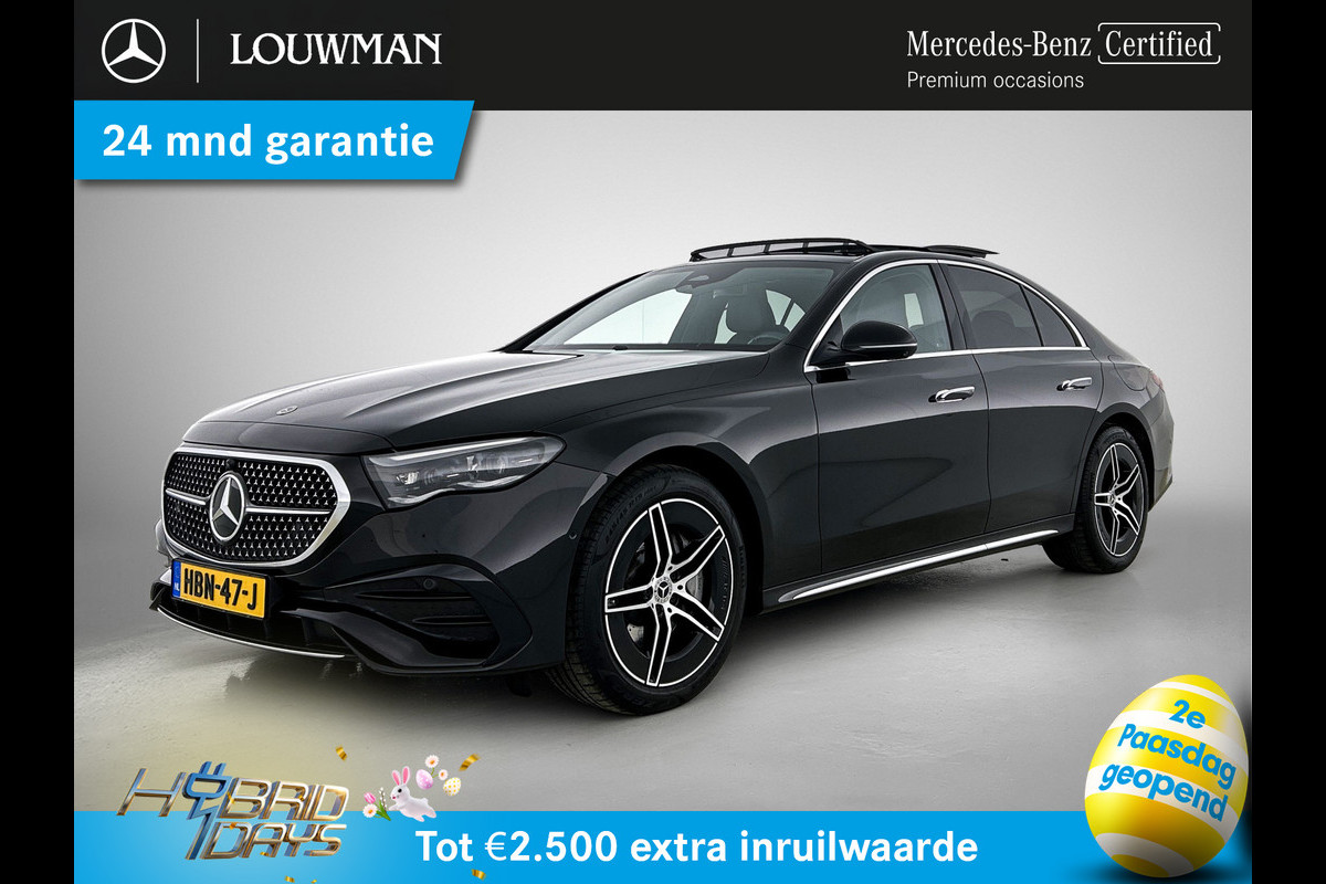 Mercedes-Benz E-Klasse 300 e AMG Plug-In Hybride AMG Line | Panoramadak | Widescreen Dashboard | Burmester® 4D surround sound system | Digil Licht. MB-paasweekend