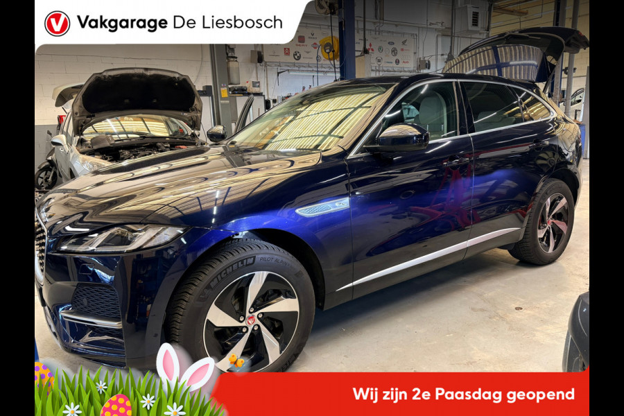 Jaguar F-Pace 2.0 P400e PHEV S / dealer onderhouden / leder / led / camera/ trekhaak / camera