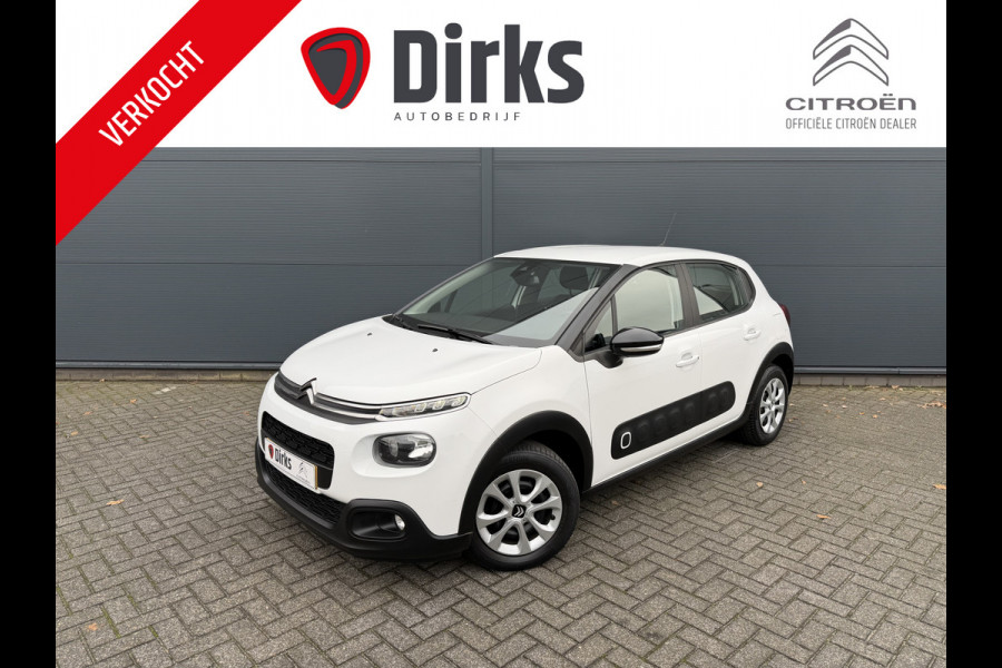 Citroën C3 82pk Feel (Automatische Airco - Apple Carplay - Navigatie - Parkeersensoren - Cruise Controle)