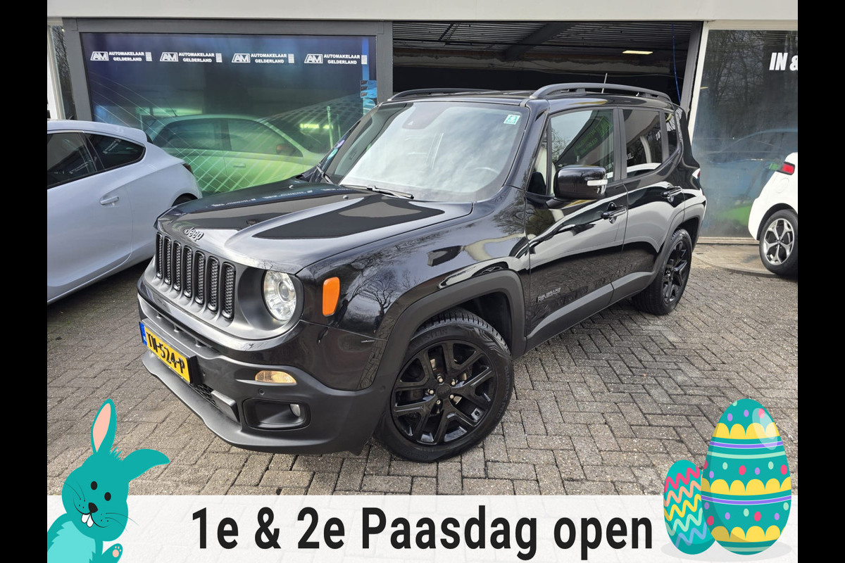 Jeep Renegade 1.4 MultiAir Night Eagle II | 1E EIGENAAR | 12MND GARANTIE | NAVI | LMV | NIEUWE APK |