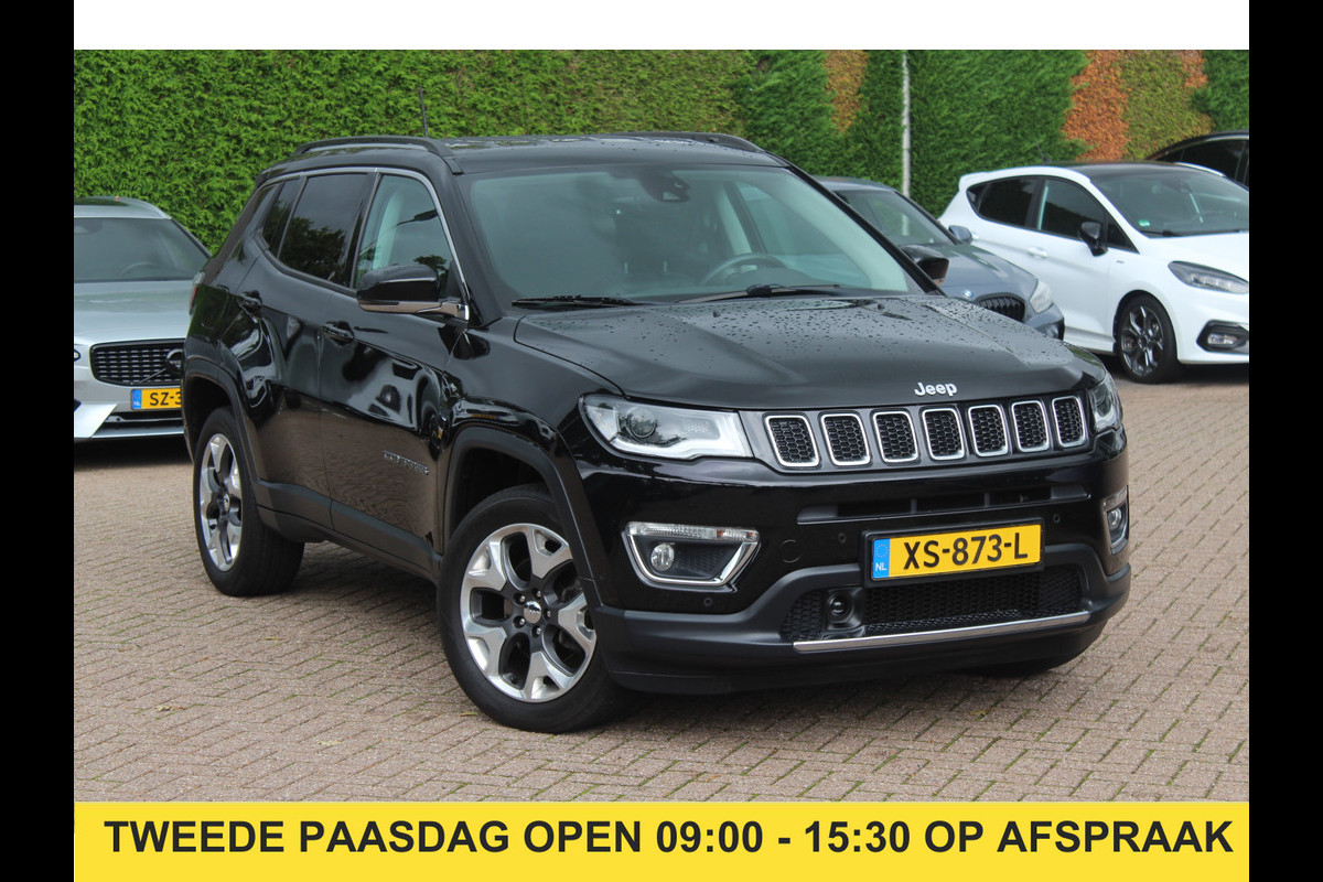 Jeep Compass 1.4 MultiAir Limited 4x4 / Camera / Leder / Keyless / 18'' / Navigatie / Beats / Elektr. stoelen / Stuur+Stoelverwarming / Cruise Control