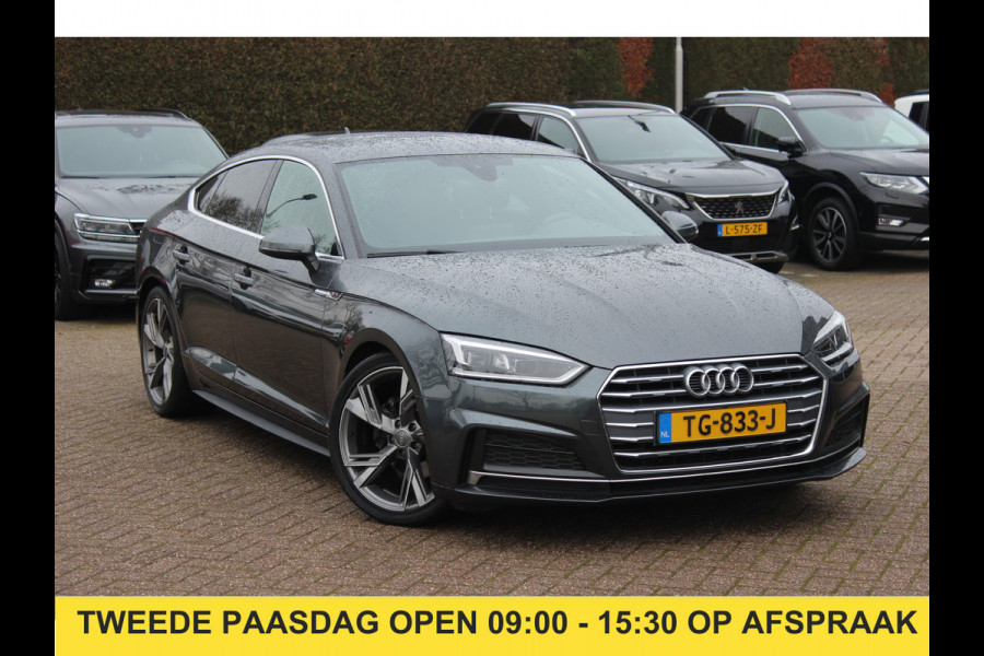 Audi A5 Sportback 1.4 TFSI Sport S-line Edition / Navigatie / Half leder / Parkeerhulp achter / 18'' / LED Koplampen / Cruise Control