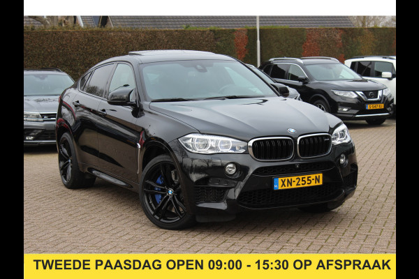 BMW X6 M / NL Auto! / Full option! / NIEUWSTAAT! / Trekhaak / Schuifdak / 360Camera / Carbon intr. / B&O / Softclose / Leder / 21'' / Standkachel / Entertainment System / Luchtvering / Stoelventilatie