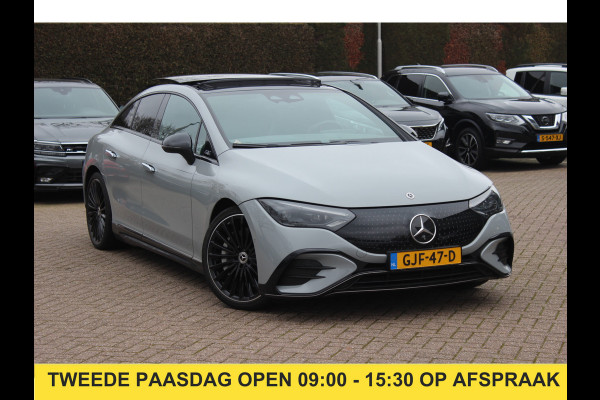 Mercedes-Benz EQE 350 AMG Line 89 kWh / Panoramadak / Camera / Achterasbesturing / Head-up / Luxe Leder / Premium Plus-pakket / Stoelventilatie + Verwarming + Massage / Navigatie / Dodehoek / DAB / ACC