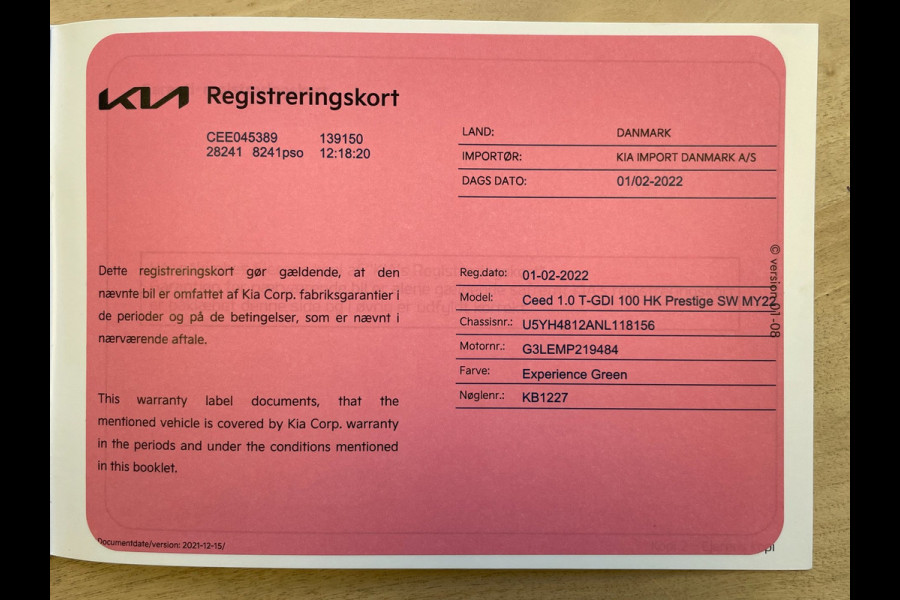 Kia Ceed Sportswagon 1.0 T-GDi DynamicLine|APPLE CARPLAY, ANDROID AUTO|STOEL-,STUURVERW|CAMERA|CRUISE,CLIMATE|1E EIG.|INCL.BTW|