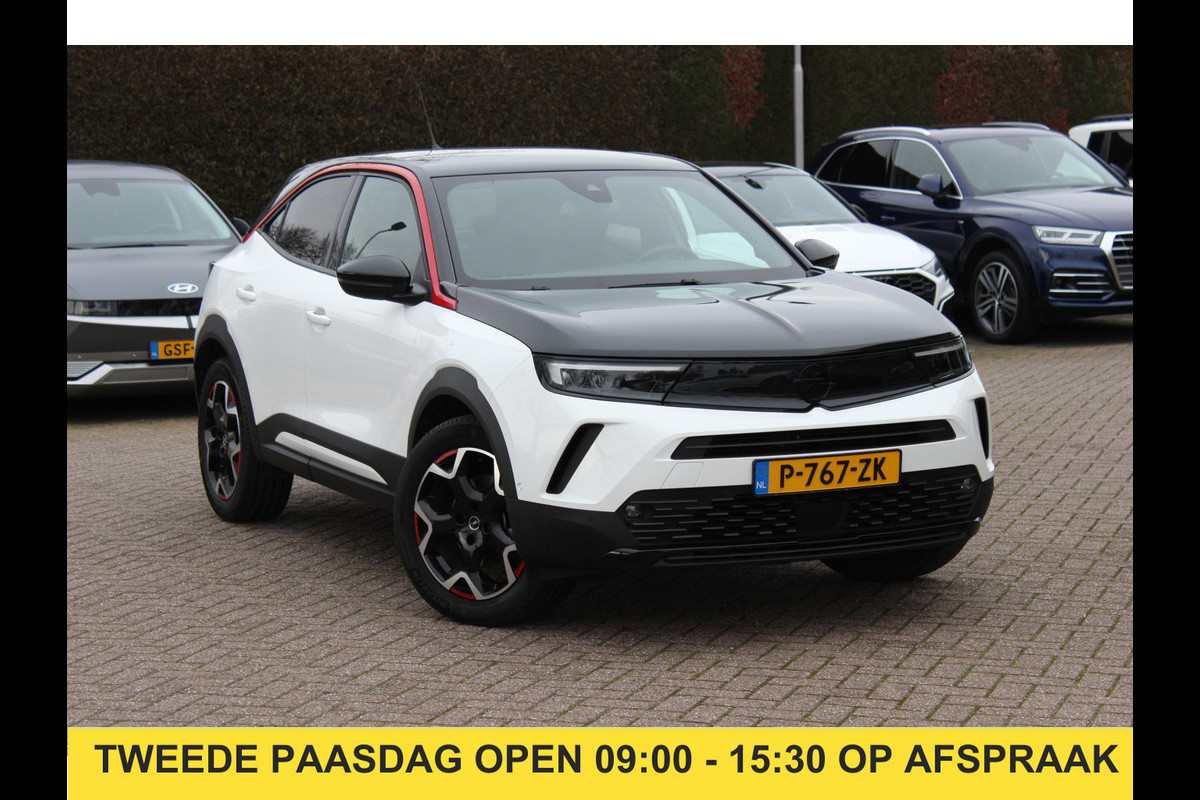 Opel Mokka Electric Ultimate 50 kWh / SoH 94,2% / Trekhaak / Camera / CarPlay / Keyless / LED Koplampen / 17'' / Navigatie / DAB / Dodehoek / Cruise Control Adaptief / Warmtepomp