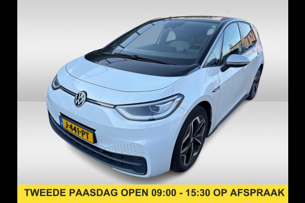 Volkswagen ID.3 First Plus 58 kWh / SoH 89% / Camera / Keyless / Matrix LED / Interieurvoorverwarming / 19'' / DAB / Navigatie / Stoel+Stuurverwarming / ACC