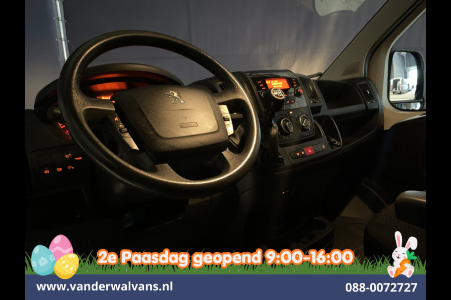 Peugeot Boxer 2.2 Blue HDi 140pk Pick-up 7 Persoons Dubbele cabine open laadbak Euro6 Airco | 7-Zits | 3000kg trekvermogen / 1253kg laadvermogen