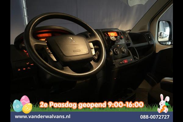 Peugeot Boxer 2.2 Blue HDi 140pk Pick-up 7 Persoons Dubbele cabine open laadbak Euro6 Airco | 7-Zits | 3000kg trekvermogen / 1253kg laadvermogen