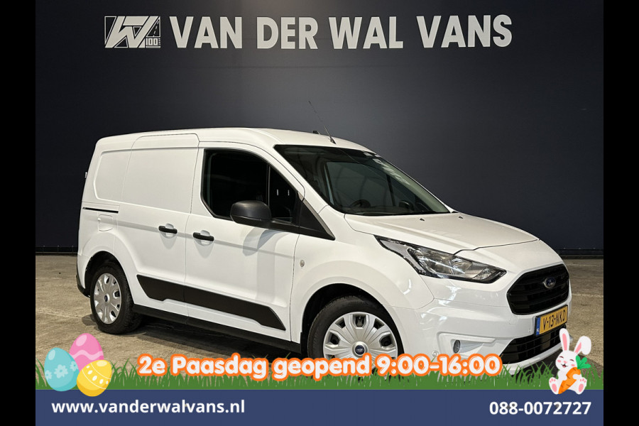 Ford Transit Connect 1.5 EcoBlue 101pk L1H1 Euro6 Airco | 3-Zits | Trekhaak | Stoelverwarming | Verwarmde voorruit Parkeersensoren, Bijrijdersbank