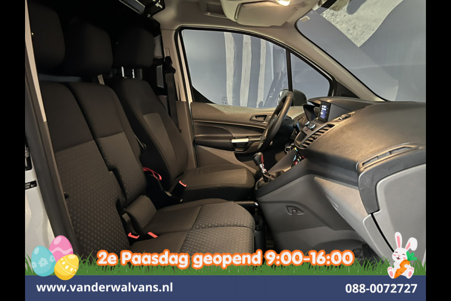 Ford Transit Connect 1.5 EcoBlue 101pk L1H1 Euro6 Airco | 3-Zits | Trekhaak | Stoelverwarming | Verwarmde voorruit Parkeersensoren, Bijrijdersbank