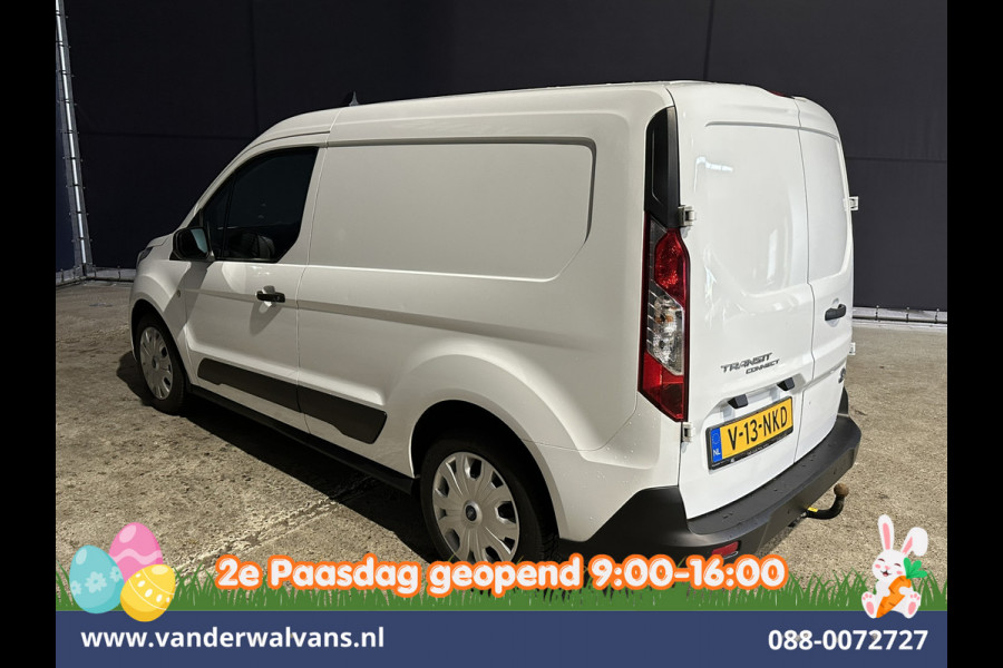 Ford Transit Connect 1.5 EcoBlue 101pk L1H1 Euro6 Airco | 3-Zits | Trekhaak | Stoelverwarming | Verwarmde voorruit Parkeersensoren, Bijrijdersbank