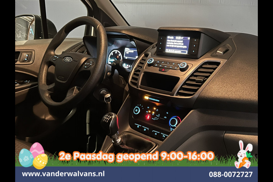 Ford Transit Connect 1.5 EcoBlue 101pk L1H1 Euro6 Airco | 3-Zits | Trekhaak | Stoelverwarming | Verwarmde voorruit Parkeersensoren, Bijrijdersbank