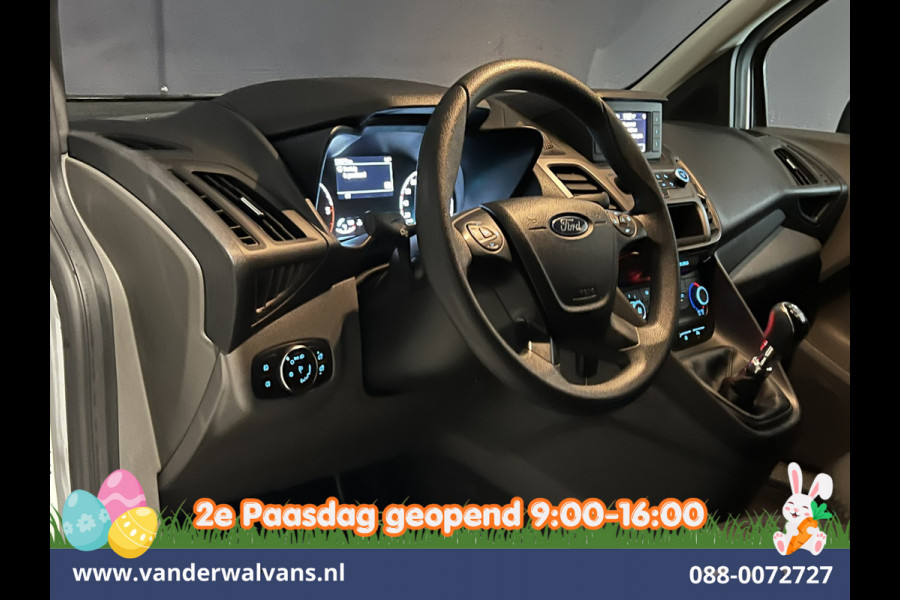 Ford Transit Connect 1.5 EcoBlue 101pk L1H1 Euro6 Airco | 3-Zits | Trekhaak | Stoelverwarming | Verwarmde voorruit Parkeersensoren, Bijrijdersbank