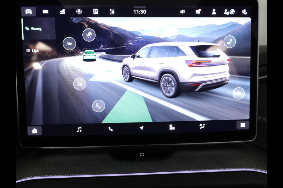 Škoda Kodiaq 1.5 TSI PHEV Sportline Business 204 pk Automaat (DSG) | Verlengde garantie | Navigatie | Panoramadak | Trekhaak (wegklapbaar) | Parkeersensoren | Achteruitrijcamera | Stoelverwarming v/a |