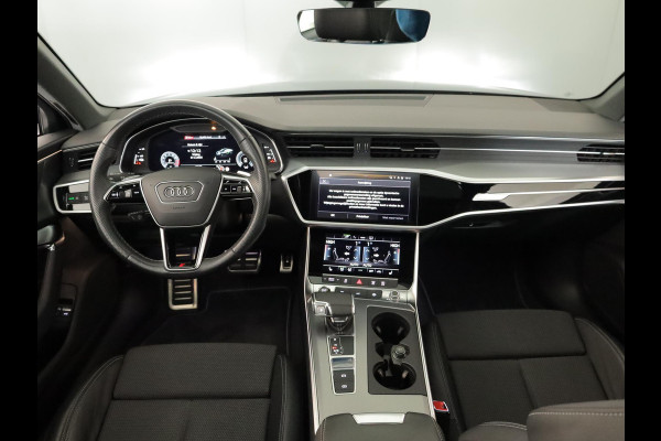 Audi A6 Limousine 50 TFSI e quattro S edition 299 pk S-tronic | SOH 91% | Navigatie | Panoramadak | Trekhaak (wegklapbaar) | Parkeersensoren (Park assist) | Rondomzicht camera | Stoelverwarming | S-Line |