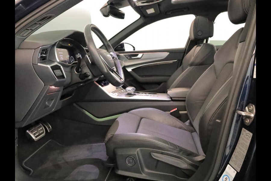 Audi A6 Limousine 50 TFSI e quattro S edition 299 pk S-tronic | SOH 91% | Navigatie | Panoramadak | Trekhaak (wegklapbaar) | Parkeersensoren (Park assist) | Rondomzicht camera | Stoelverwarming | S-Line |