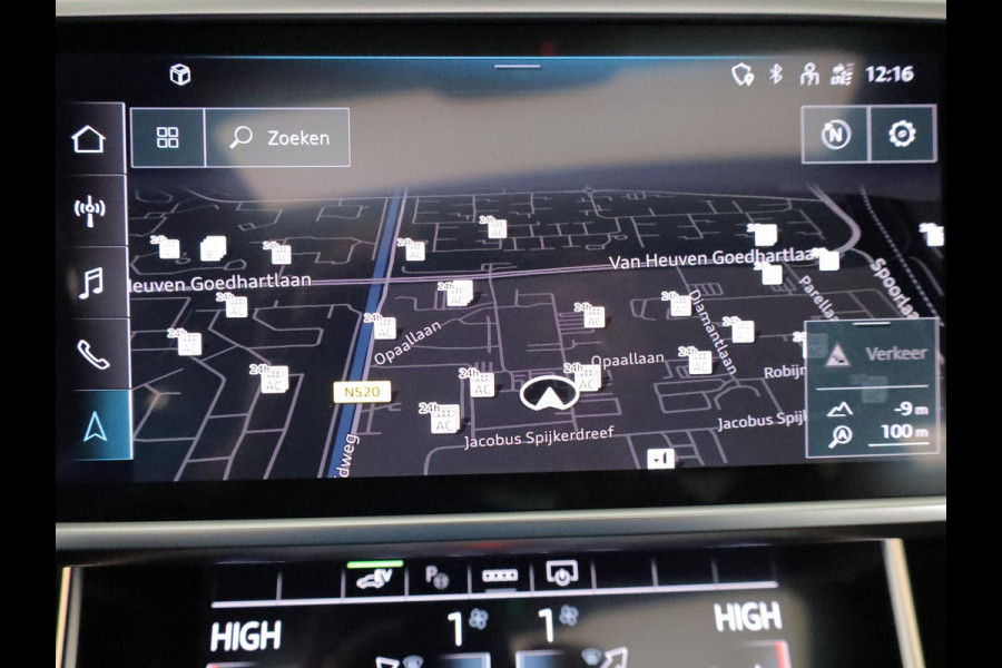 Audi A6 Limousine 50 TFSI e quattro S edition 299 pk S-tronic | SOH 91% | Navigatie | Panoramadak | Trekhaak (wegklapbaar) | Parkeersensoren (Park assist) | Rondomzicht camera | Stoelverwarming | S-Line |