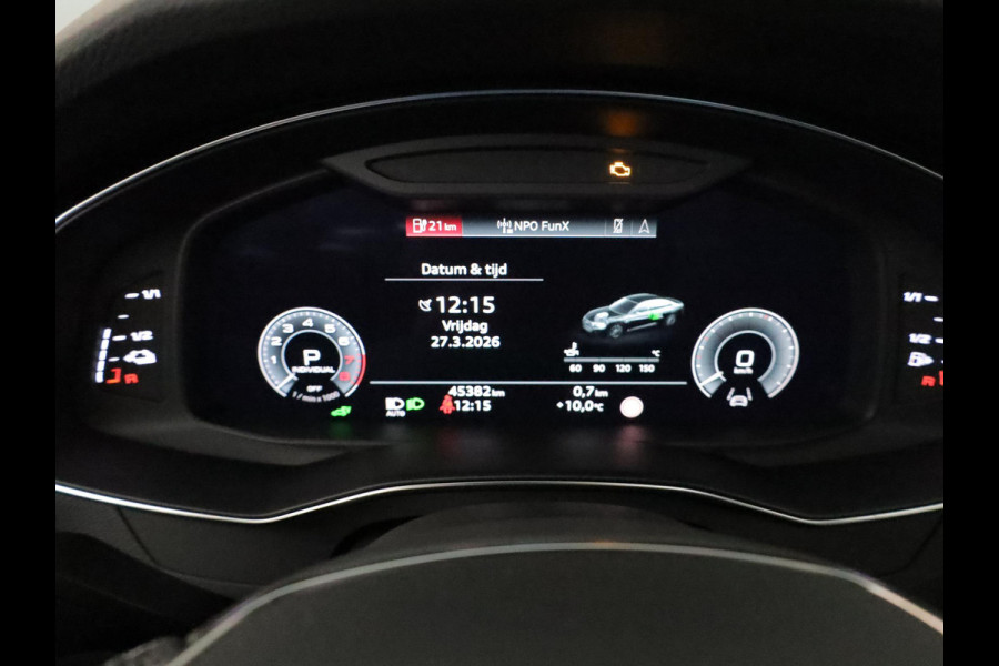 Audi A6 Limousine 50 TFSI e quattro S edition 299 pk S-tronic | SOH 91% | Navigatie | Panoramadak | Trekhaak (wegklapbaar) | Parkeersensoren (Park assist) | Rondomzicht camera | Stoelverwarming | S-Line |