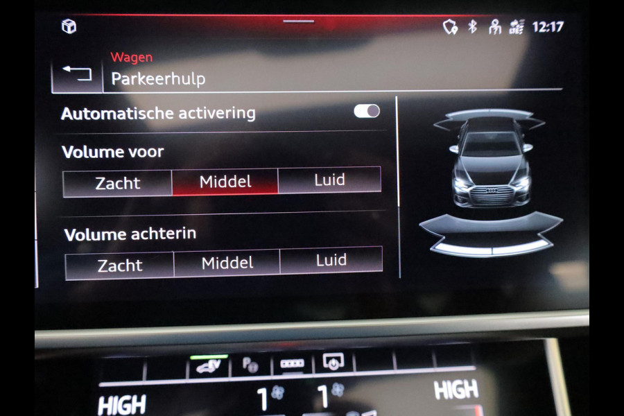 Audi A6 Limousine 50 TFSI e quattro S edition 299 pk S-tronic | SOH 91% | Navigatie | Panoramadak | Trekhaak (wegklapbaar) | Parkeersensoren (Park assist) | Rondomzicht camera | Stoelverwarming | S-Line |