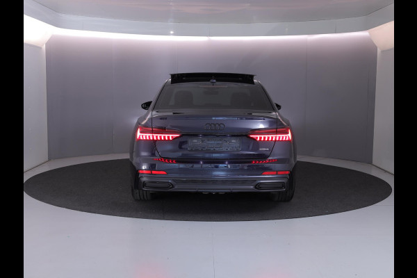 Audi A6 Limousine 50 TFSI e quattro S edition 299 pk S-tronic | SOH 91% | Navigatie | Panoramadak | Trekhaak (wegklapbaar) | Parkeersensoren (Park assist) | Rondomzicht camera | Stoelverwarming | S-Line |