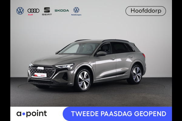 Audi Q8 e-tron 50 quattro Edition 95 kWh 340pk | SOH 96% | Lederen bekleding | | 20 inch lichtmetalen velgen | Elektrisch verstelbare voorstoelen met geheugen | Parkeercamera |