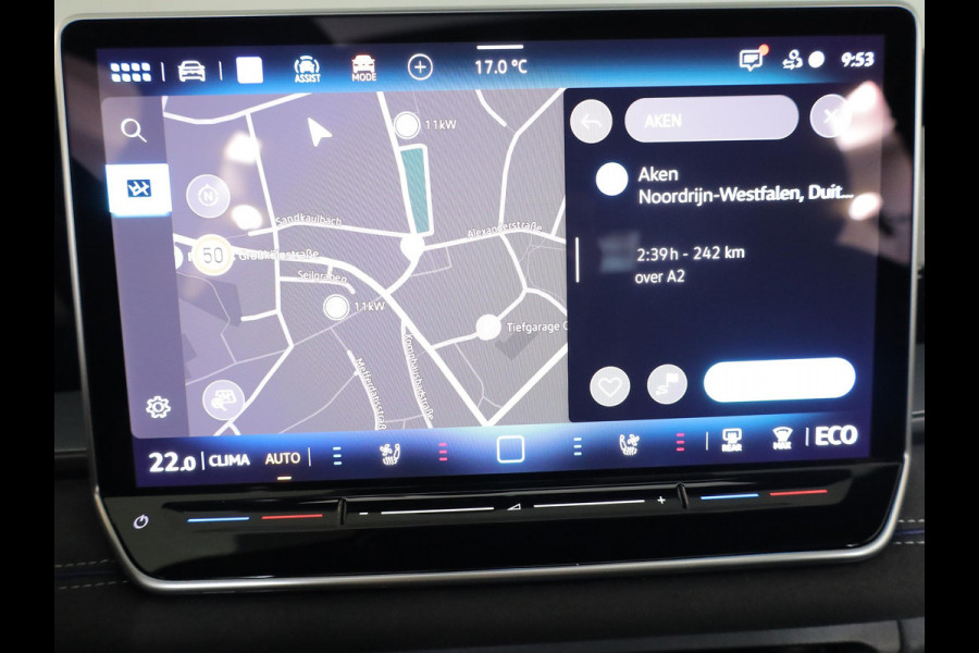 Volkswagen Tayron 1.5 eHybrid R-Line Edition 272 pk Automaat (DSG) | Verlengde garantie | Navigatie | Panoramadak | Trekhaak (wegklapbaar) | Rondomzicht camera | Lederen bekleding | Stoelverwarming v/a | R-Line |