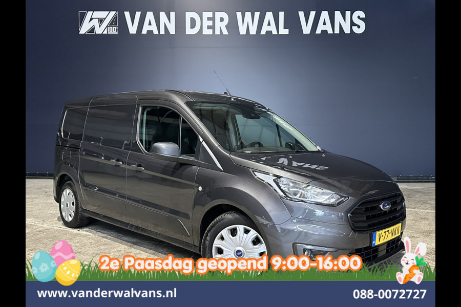 Ford Transit Connect 1.5 EcoBlue 100pk L2H1 Euro6 Airco | 3-Zits | Camera | Navigatie | Verwarmde voorruit Parkeersensoren, Bijrijdersbank