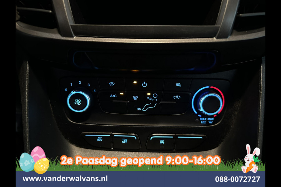 Ford Transit Connect 1.5 EcoBlue 100pk L2H1 Euro6 Airco | 3-Zits | Camera | Navigatie | Verwarmde voorruit Parkeersensoren, Bijrijdersbank